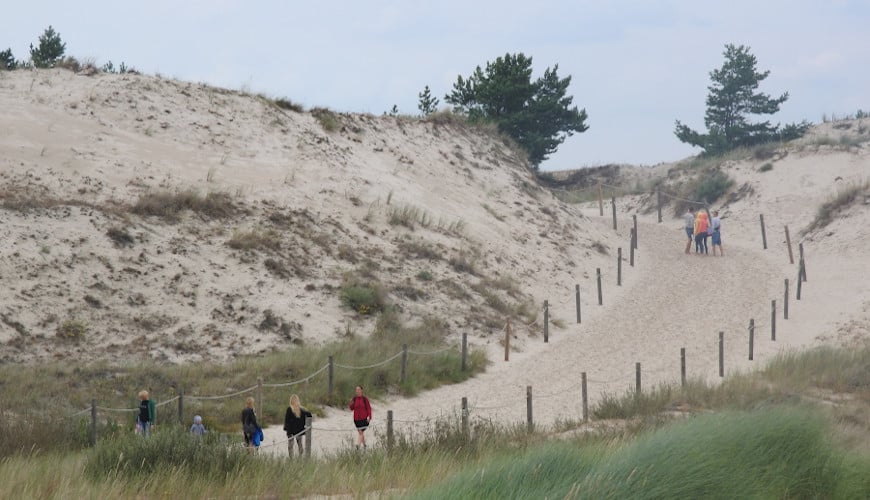 Szlak spacerowy w Słowińskim Parku Narodowym